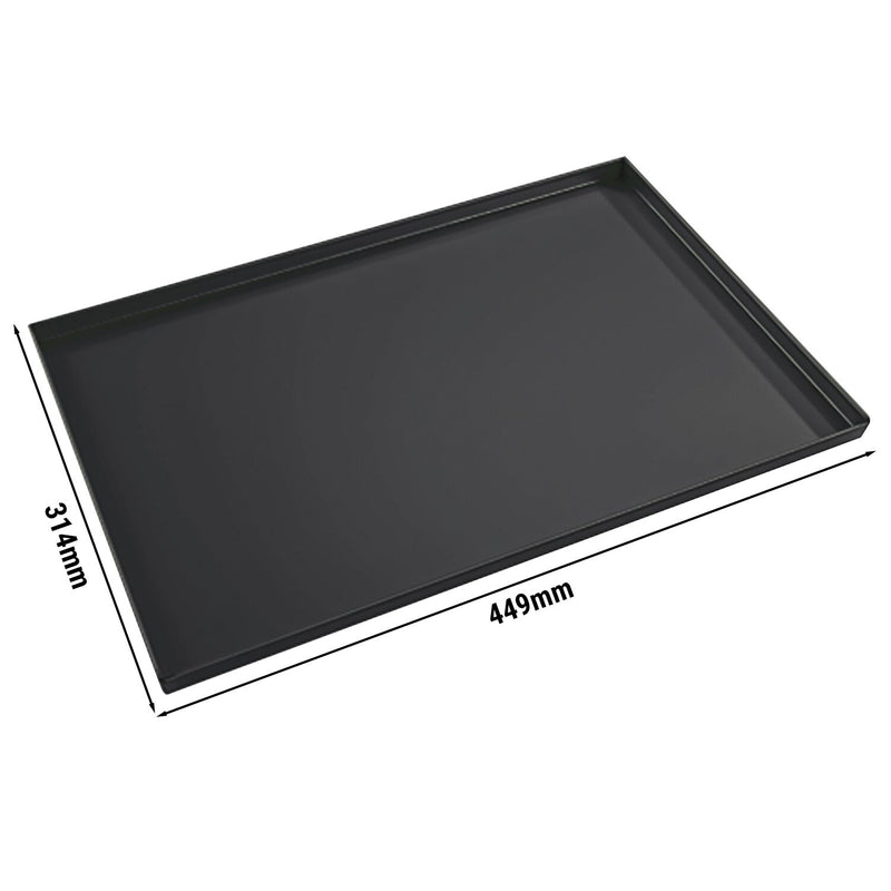 Blacha do pieczenia – aluminium – 449 x 314 mm – pasująca do frytkownicy na gorące powietrze HLFV300N