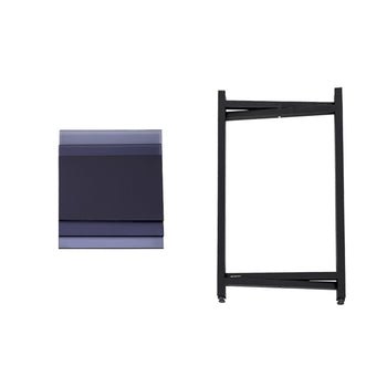 Stolik boczny/ kawowy - składany - 50 x 90 cm - Prime Gastro