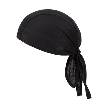 (5 sztuk) KARLOWSKY | Bandana kucharska Leonardo - Czarny - Prime Gastro