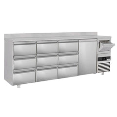 Premium refrigerated bar tables