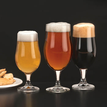 (6 sztuk) Szklanka do piwa - BEER SPECIALS - 400 ml - Przezroczysta - Prime Gastro