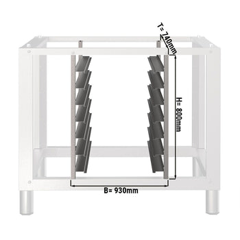 Uchwyt z blachy stalowej do podstawy - odpowiedni dla BUV80010 - Prime Gastro