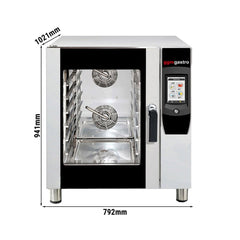 Convection-steam bakery oven - Touch - 6 x EN 60x40 - including washing system