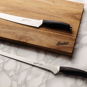 BERKEL | Deska do krojenia z drewna akacjowego - 395x275mm - Prime Gastro