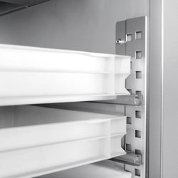 Chłodziarka piekarnicza ze stali nierdzewnej PREMIUM - EN 60x80 - 600 litrów - z 1 drzwiami