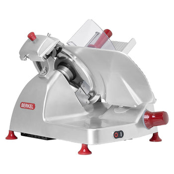 BERKEL | Krajalnica Pro Line jako krajalnica grawitacyjna - 350 W - Ostrze: Ø 300 mm - Srebrna - Prime Gastro