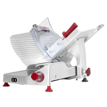 BERKEL | Krajalnica Pro Line jako krajalnica grawitacyjna - 350 W - Ostrze: Ø 300 mm - Srebrna - Prime Gastro