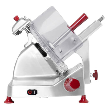 BERKEL | Krajalnica Pro Line jako krajalnica grawitacyjna - 350 W - Ostrze: Ø 300 mm - Srebrna - Prime Gastro