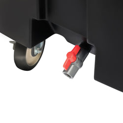 Wózek na lody na kółkach - 125 litrów