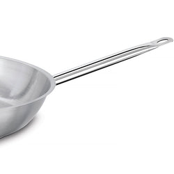 Patelnia do smażenia ze stali nierdzewnej - Ø 200 mm - wysokość 50 mm | Patelnia nieprzywierająca | Patelnia