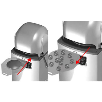 Wyciskarka do bułek piekarnicza - 550 W - Pojemność: 1300 porcji/godz. - Manualna - Prime Gastro