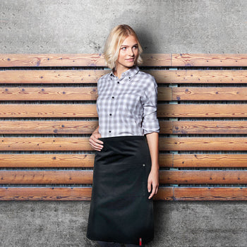 KARLOWSKY | Fartuch bistro z krótkim rękawem ROCK CHEF® Stage2 z kieszeniami - Prime Gastro