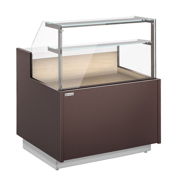 Witryna na chleb - 930 mm - drewniany panel przedni - Prime Gastro