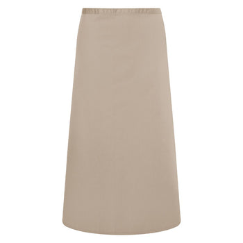 (6 sztuk) KARLOWSKY | Fartuch Bistro Basic - Piaskowy - Prime Gastro