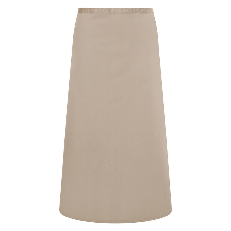 (6 sztuk) KARLOWSKY | Fartuch Bistro Basic - Piaskowy - Prime Gastro