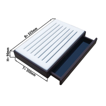 Deska do krojenia chleba z tacką na okruchy - Prime Gastro