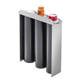 Zestaw potrójnych dozowników kubków - plastik - wersja dodatkowa - Prime Gastro