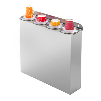 Zestaw czterech plastikowych dozowników do kubków - wersja dodatkowa - Prime Gastro