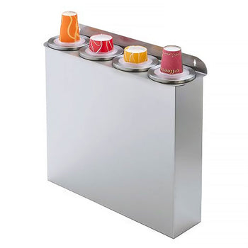 Zestaw czterech plastikowych dozowników do kubków - wersja dodatkowa - Prime Gastro