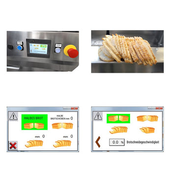 Krajalnica do chleba - grubość kromki 3-40 mm - 1,57 kW - Prime Gastro