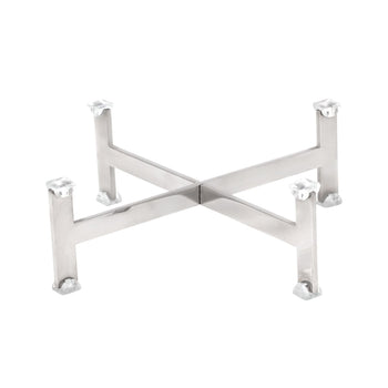 Stojak bufetowy - wysokość: 70 mm - chrom - odpowiedni do talerzy i półmisków od 210 mm - Prime Gastro