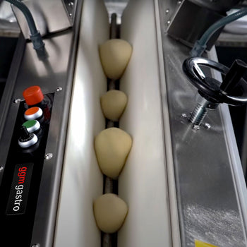 Zaokrąglarka do ciasta piekarniczego - do ciasta na pizzę i chleb - 1,1 kW - do 3000 sztuk/godz. - Prime Gastro