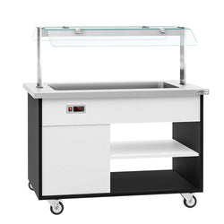 Wózek bufetowy ciepły DANZIG - 1300mm - dla 3x GN 1/1