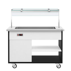 Wózek bufetowy ciepły DANZIG - 1300mm - dla 3x GN 1/1