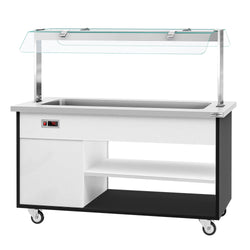 Wózek bufetowy ciepły DANZIG - 1600mm - dla 4x GN 1/1