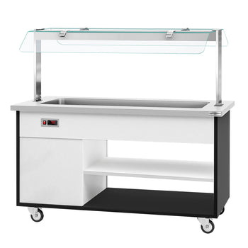 Wózek bufetowy ciepły DANZIG - 1600mm - dla 4x GN 1/1 - Prime Gastro