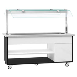 Wózek bufetowy ciepły DANZIG - 1900mm - dla 5x GN 1/1