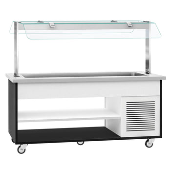 Wózek bufetowy zimny DANZIG - 1900 mm - dla 5x GN 1/1 - Prime Gastro