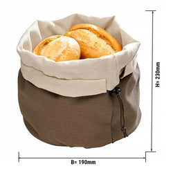 Torba na chleb z podkładką termiczną