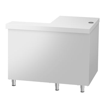 Lada kasowa KOPENHAGEN - 1240 mm - prawa - stal nierdzewna - Prime Gastro