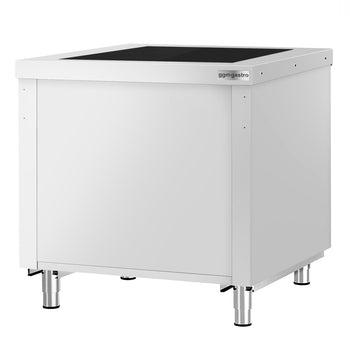 Lada bufetowa KOPENHAGEN - 910 mm - z płytą grzewczą - stal nierdzewna - Prime Gastro