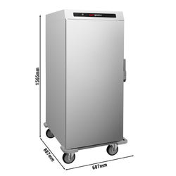 Wózek bankietowy Premium - grzewczy - 10x GN 2/1 lub 20x GN 1/1 – cyfrowy