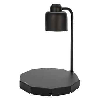 Lampa grzewcza do bufetu – 250 W – okrągła – czarna - Prime Gastro