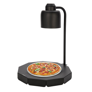 Lampa grzewcza do bufetu – 250 W – okrągła – czarna - Prime Gastro