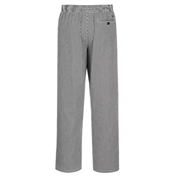 Spodnie kucharskie Bromley - Czarna w kratkę - Rozmiar: 4XL - Prime Gastro