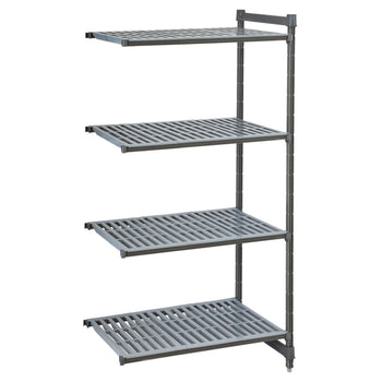 CAMBRO | Camshelving® - Basics Plus - regał nadstawny - 870 mm - z 4 półkami szczelinowymi - Prime Gastro