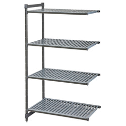 CAMBRO | Camshelving® - Basics Plus - Regał nadstawny - 1023 mm - z 4 półkami z otworami