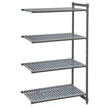 CAMBRO | Camshelving® - Basics Plus - regał nadstawny - 1175 mm - z 4 półkami z otworami - Prime Gastro