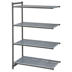 CAMBRO | Camshelving® - Basics Plus - regał nadstawny - 1328 mm - z 4 półkami z otworami