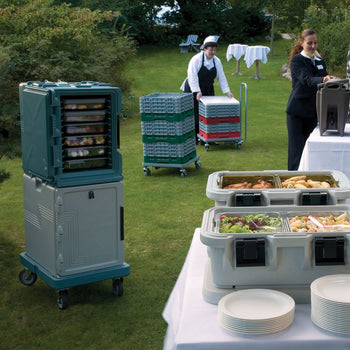 CAMBRO | ULTRA PAN CARRIER® - CamDolly® - Wózek dla UPCS400401 & UPC400401 - Niebieski łupkowy - Prime Gastro