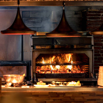 Węgiel drzewny - Piec do grillowania na węgiel drzewny - czarny - Prime Gastro