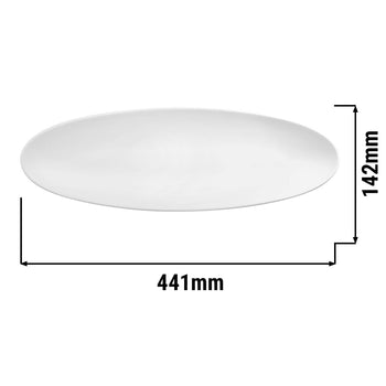 (2 szt.) SELTMANN WEIDEN | Coup Talerz - 440x140mm - Prime Gastro