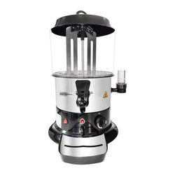 Dozownik czekolady - 9 litrów - czarny/srebrny