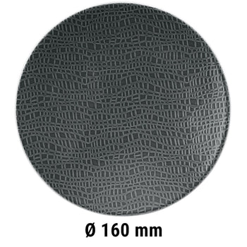 (6 sztuk) SELTMANN WEIDEN | Talerz płaski - Ø 165 mm - antracytowy - Prime Gastro