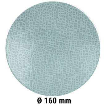 (6 sztuk) SELTMANN WEIDEN | Talerz płaski - Ø 165 mm - turkusowy - Prime Gastro