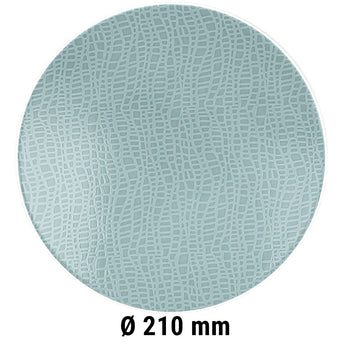 (6 sztuk) SELTMANN WEIDEN | Talerz płaski - Ø 215 mm - turkusowy - Prime Gastro